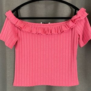Zara off the shoulder top